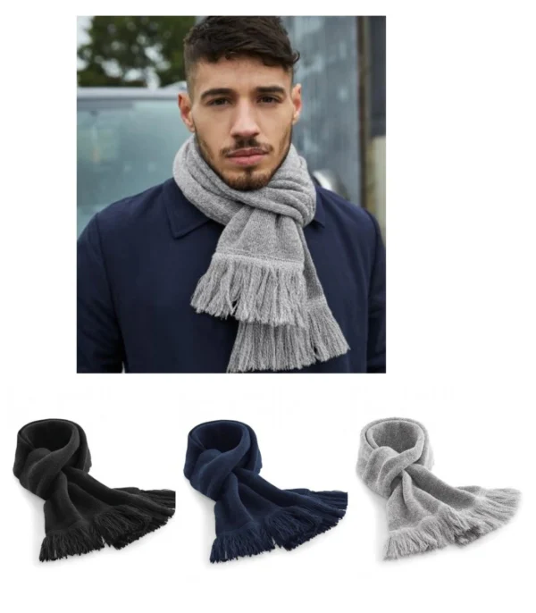 BB470 Beechfield Classic Knitted Scarf